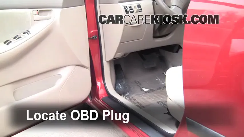 2007 Toyota Corolla CE 1.8L 4 Cyl. Compruebe la luz del motor Diagnosticar